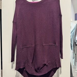 Victoria's Secret Rich Purple Crew Neck Sweater